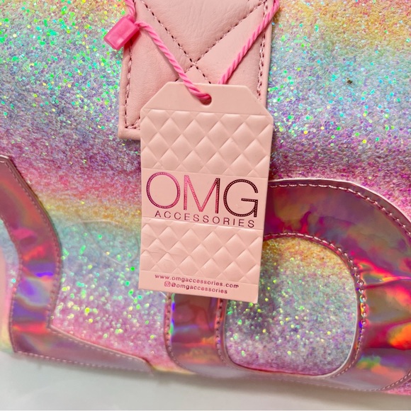 OMG Accessories Glitter Duffle Bag - Picture 6 of 16